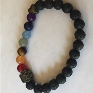 Rainbow bridge stretch bracelet